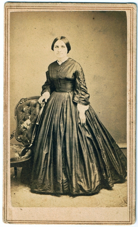 Woman in Plain Silk, c. 1860